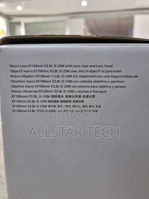Canon Ef 100mm F/2.8l Macro Is Usm Lens