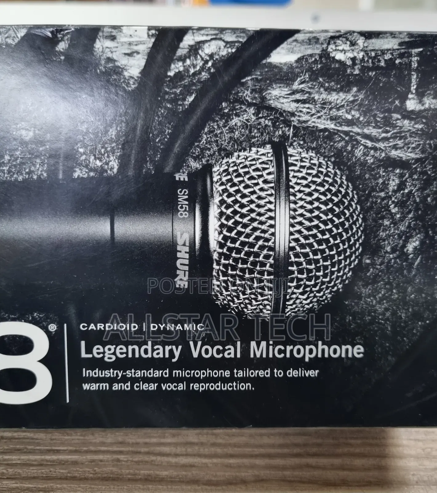 Shure SM58-LC Cardioid Dynamic Microphone