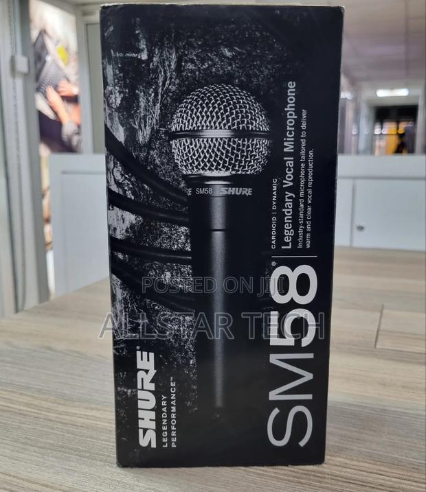 Shure SM58-LC Cardioid Dynamic Microphone