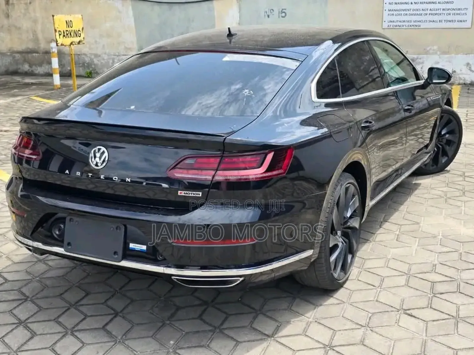 Volkswagen Arteon 2.0T SE R-Line w/19 AWD 4MOTION 2019 Black