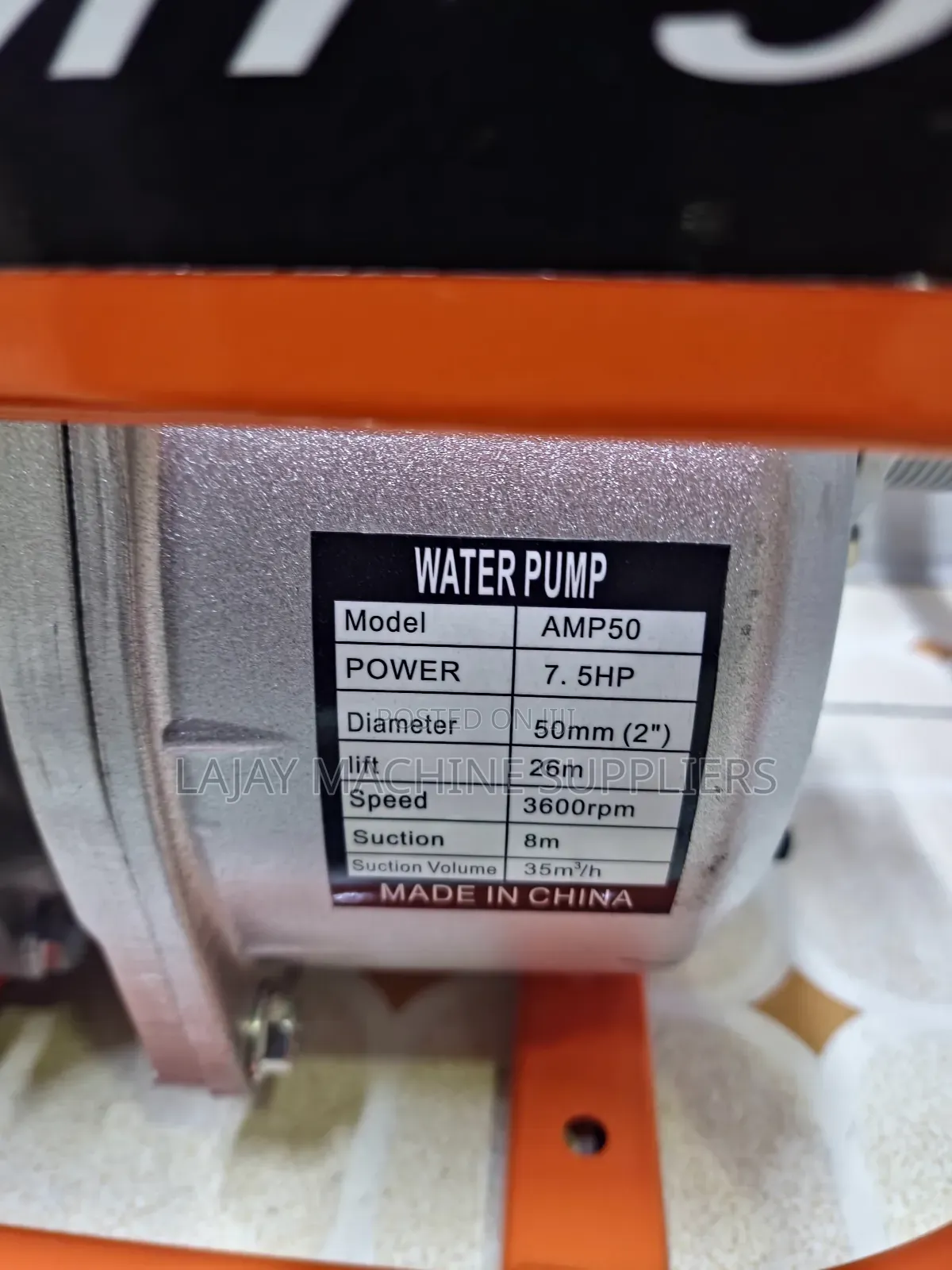 Astromilano Petroleum Water Pump 7.5hp 2 Inches