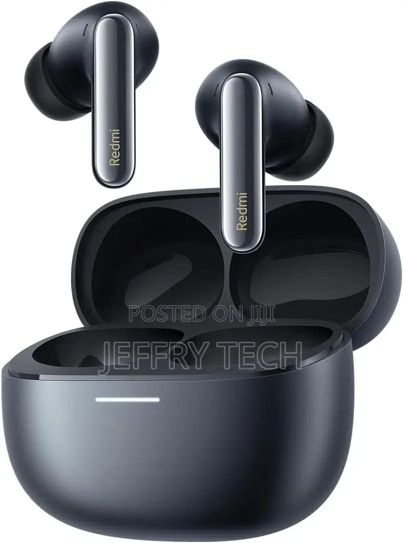 Xiaomi Redmi Buds 6 Pro Black - 36h Battery Life, Triple Dri