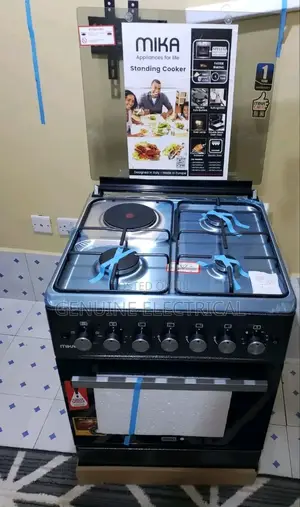 Mika MST60PU31SLEM Standing Cooker, 60*60, 3G+1E
