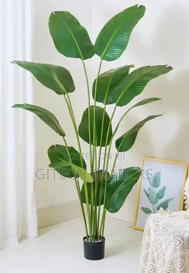Nordic High Quality Potted Artificial Green Tree/-