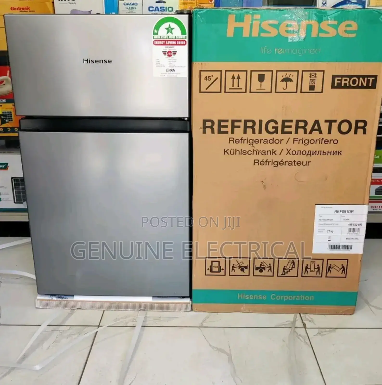 Hisense Compact Single Door Refrigerator 94L – REF094DR