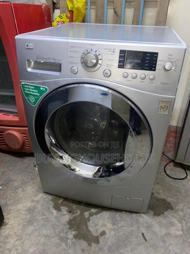 Lg 8kg/4 Front Load Wash Dry Machine