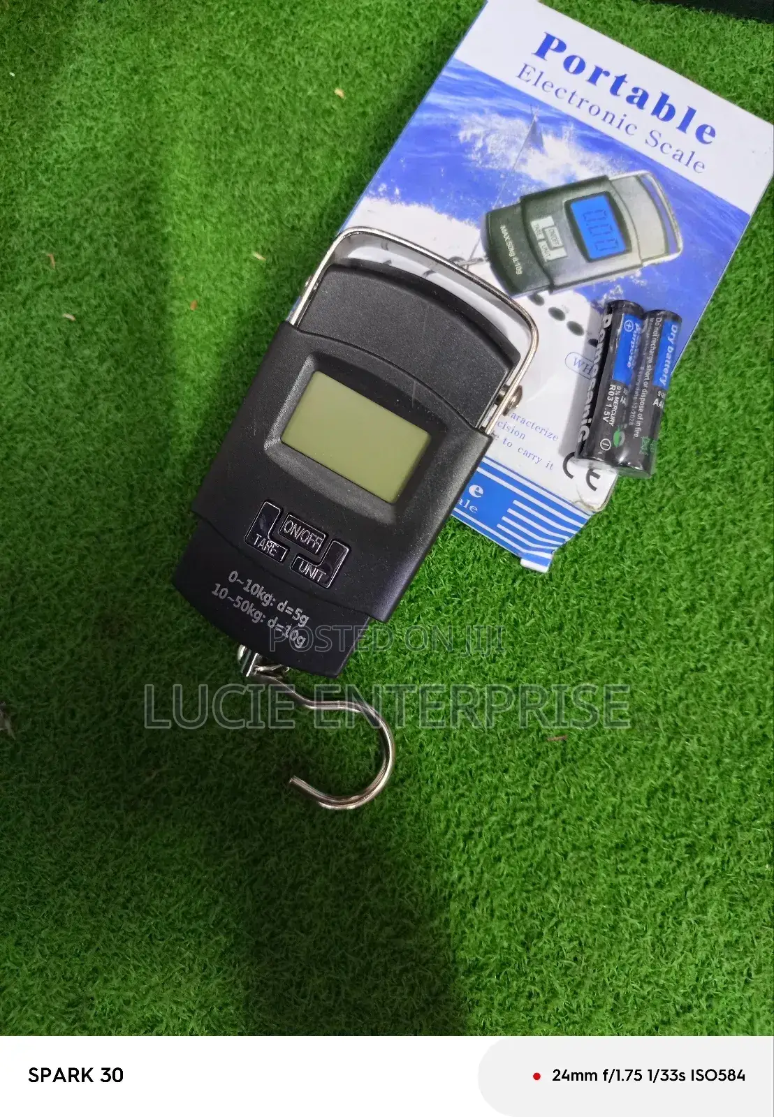 Electronic Portable Scale 50kgs