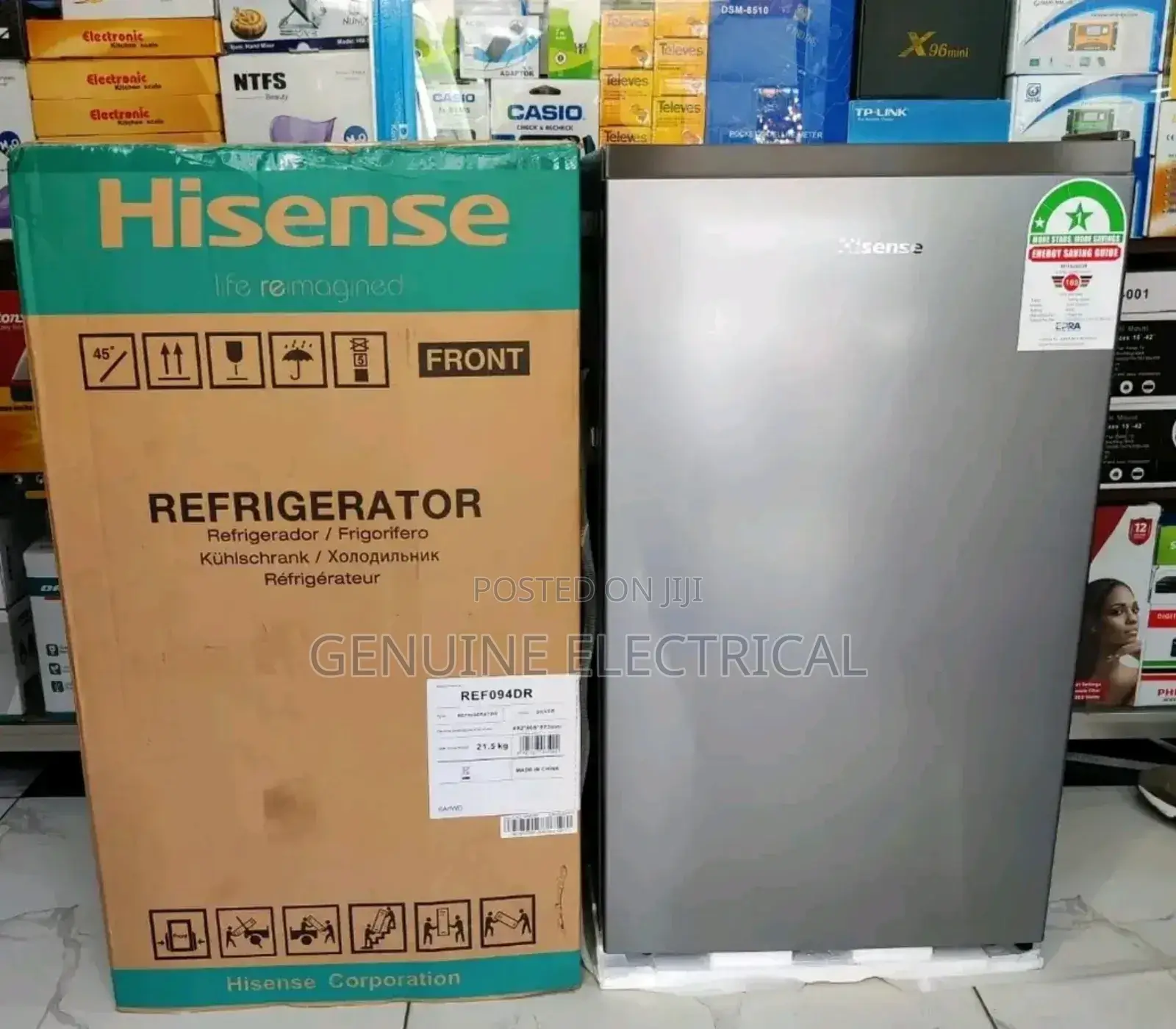 Hisense 94litres Single Door Refrigerator With 2warranty
