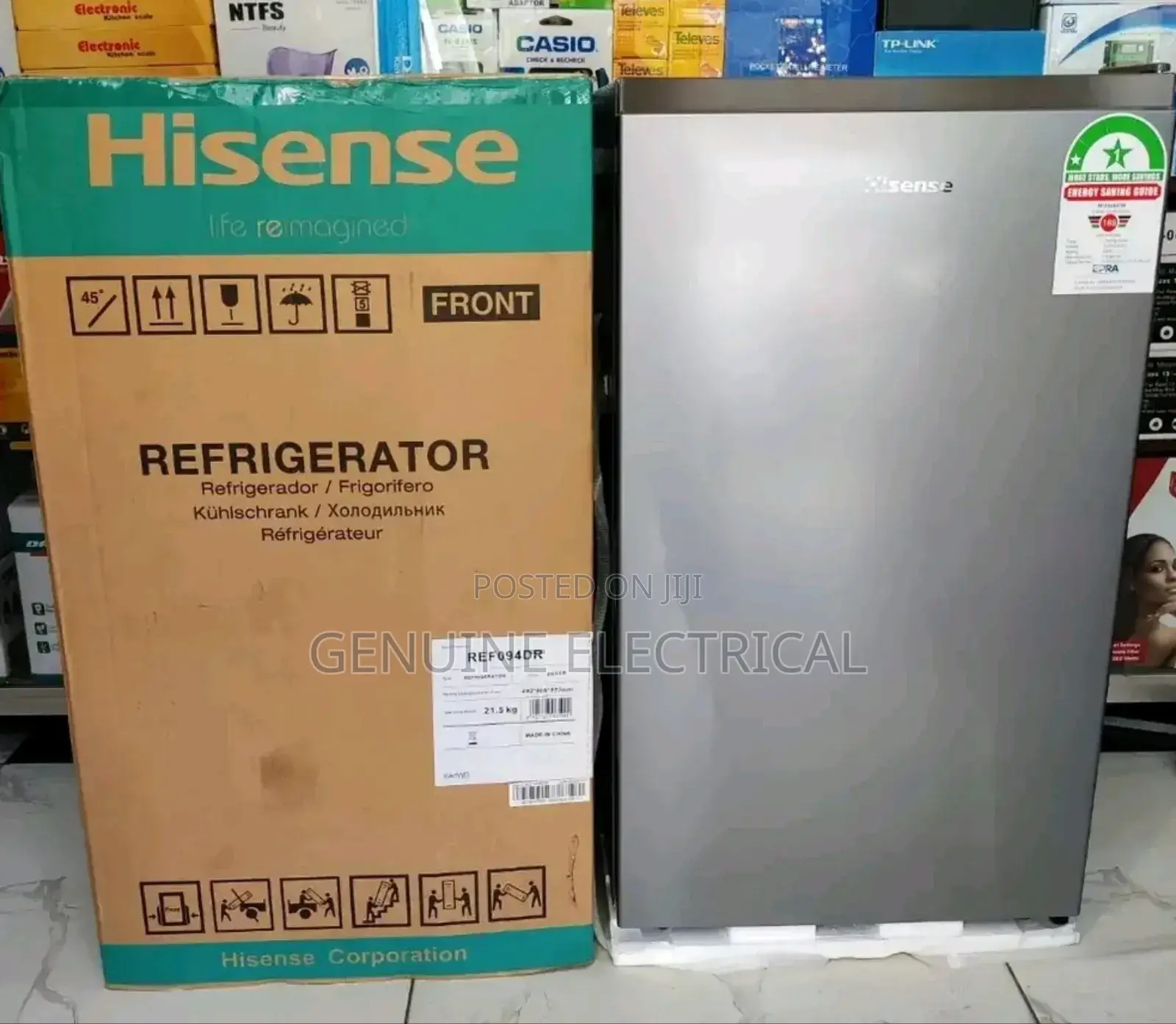 Fridge/Hisense 94litres Single Door Frost Free Refrigerator