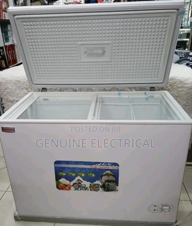 Best Premier Double Door 400l Chest Freezer