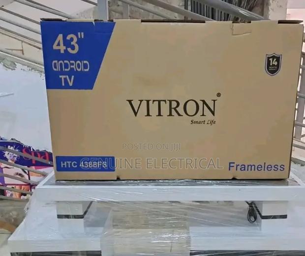 Vitron 43 Inches Smart Android Tv, Netflix, You-Tube Tv