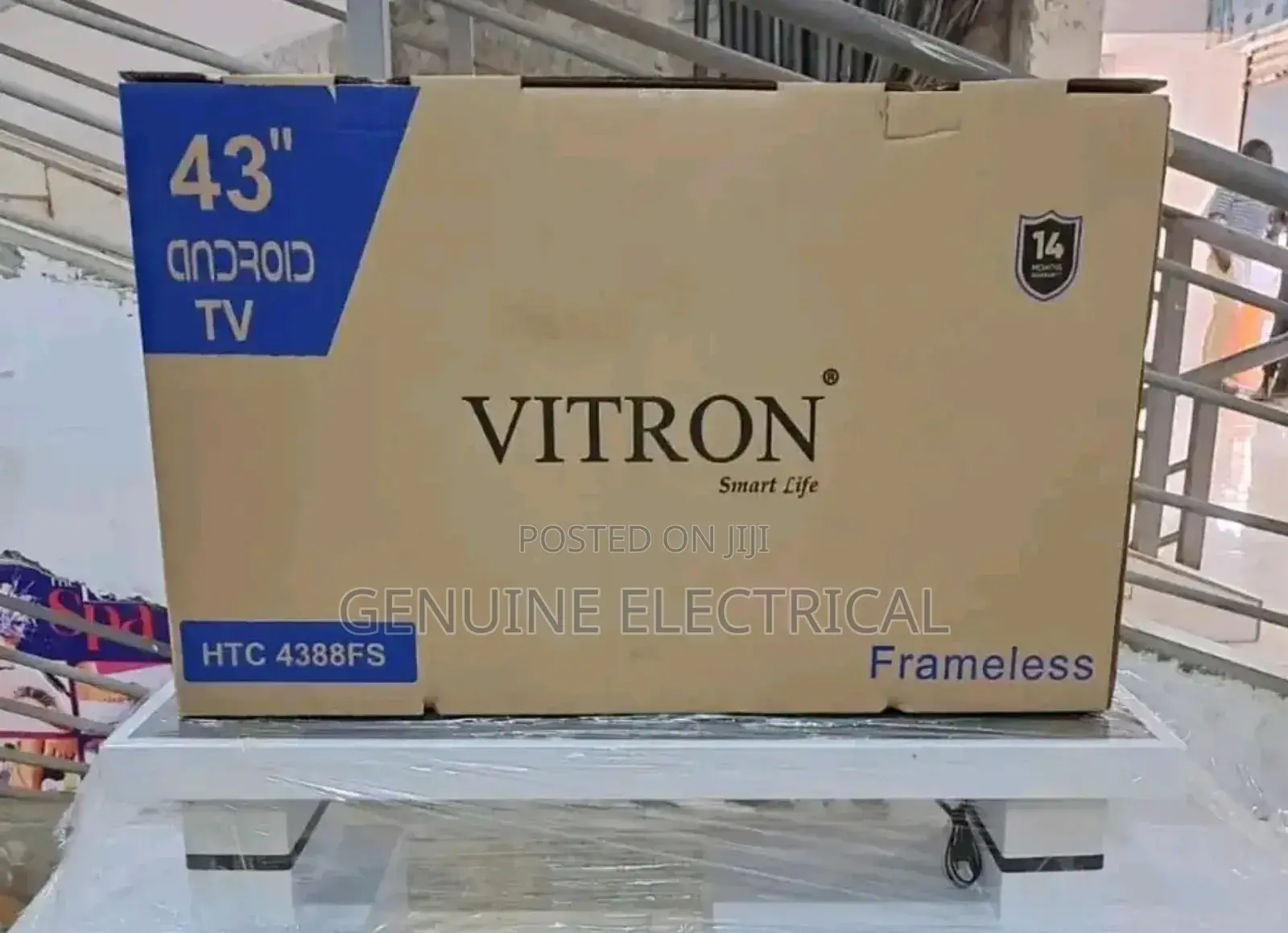 Vitron 43 Inches Smart Android Tv Bluetooth Enabled