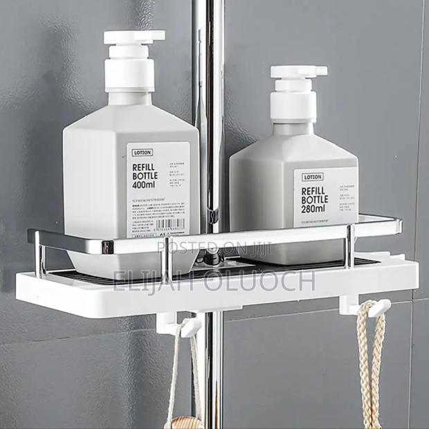 Rotating Hook Shower Storage Rack - main view