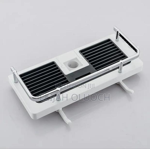 Rotating Hook Shower Storage Rack - thumbnail 3