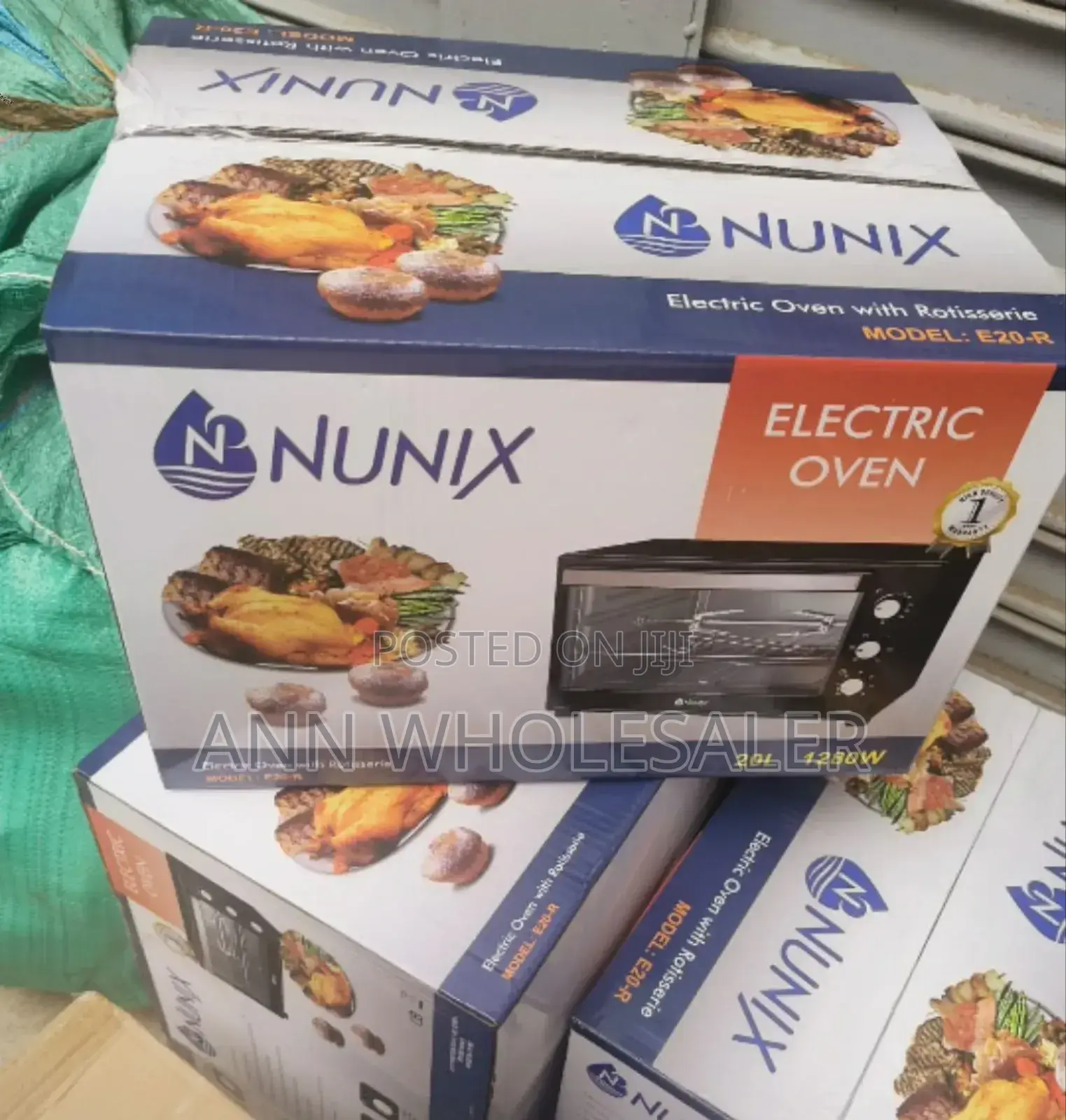 Nunix Electric Oven -20 Litres NU/76