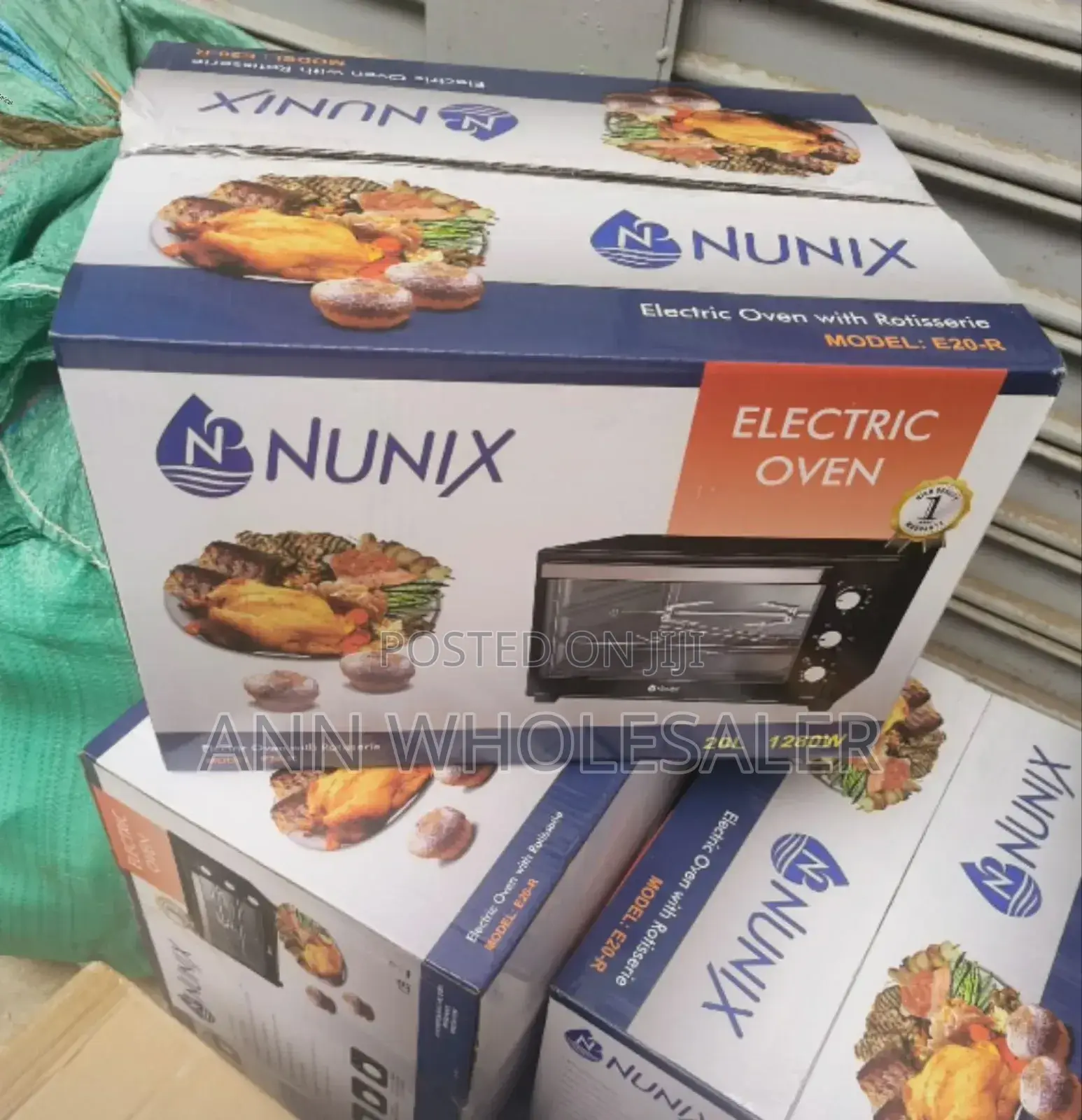 New Arrival Nunix Electric Oven 20 Litres NU/7