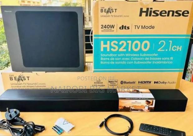 With Bluetooth HS2100 Hisense Soundbar SD/12 - main view