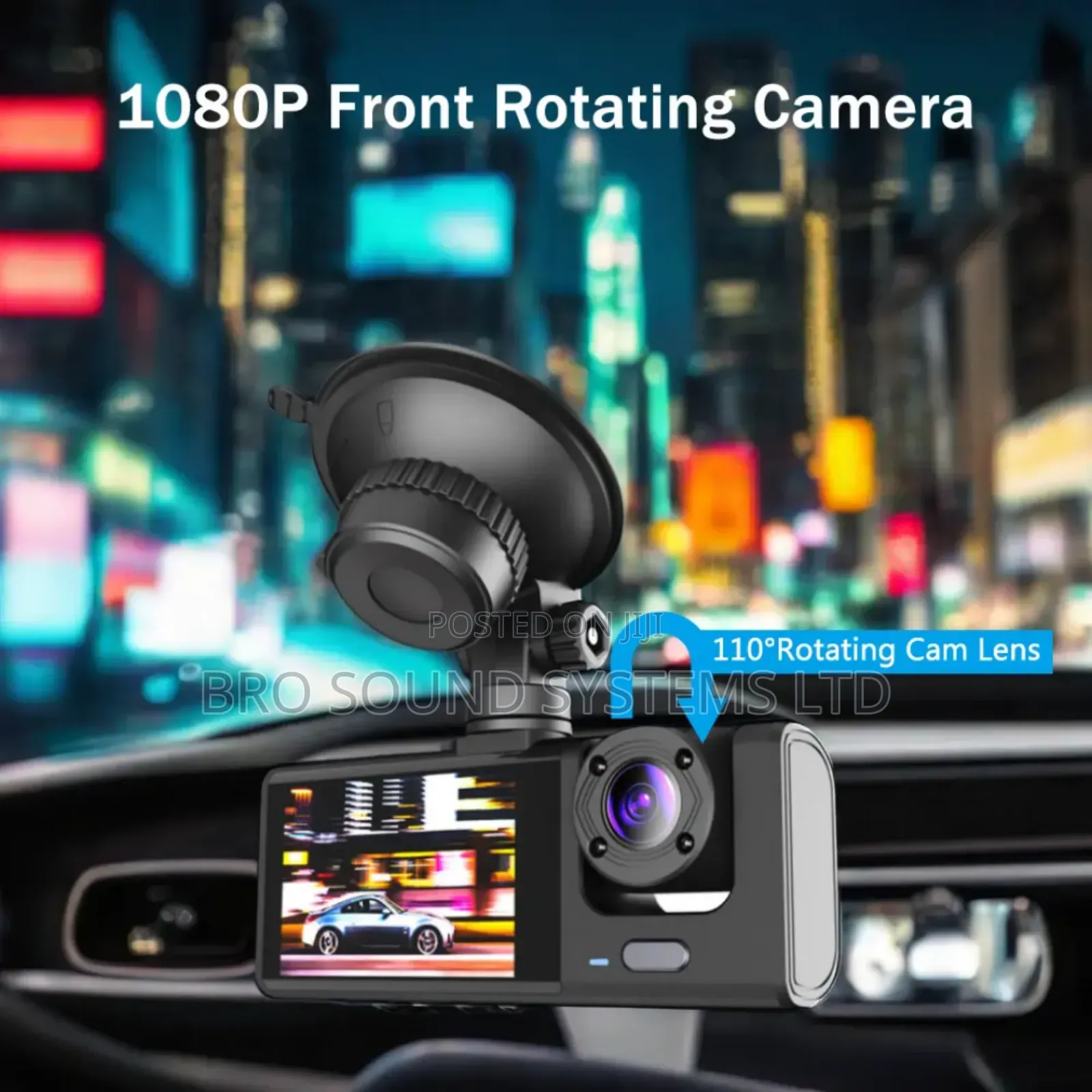 3 Lence Wifi App Uhd Car Dashcam