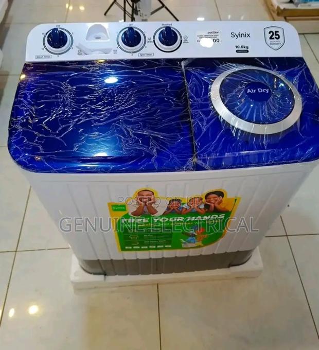 Washing Machine*Synix 10kg Twin Tub Washing Machine