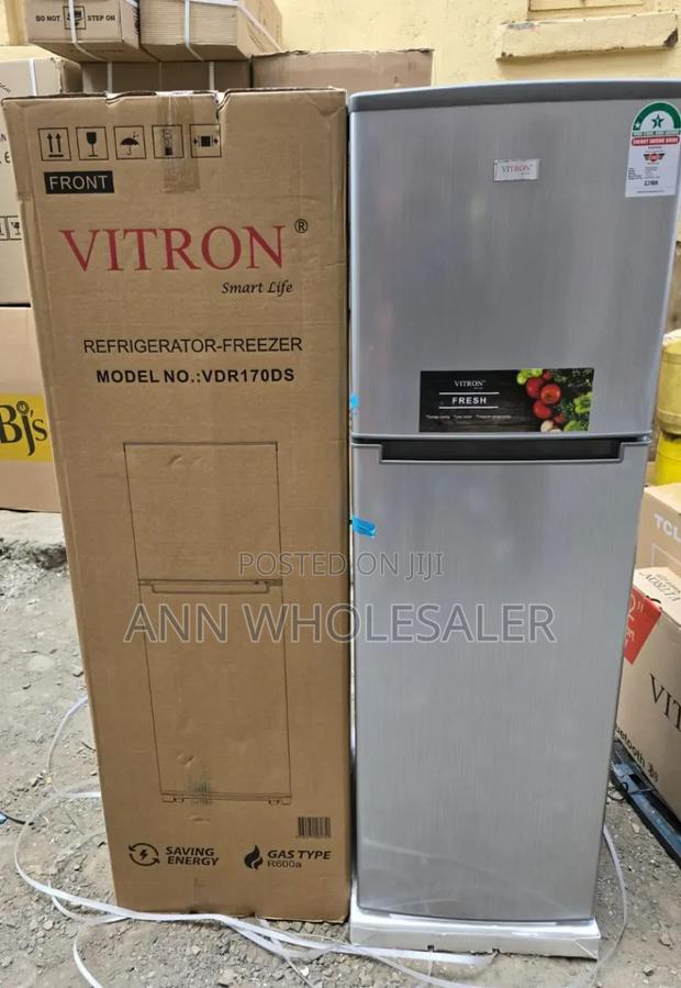 New Arrival Vitron VDR170DS 170 L Double Door Fridge D/87 - main view