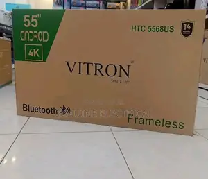 Vitron 55′′ Frameless Vitron 55 Inch Smart Android Smart Tv.