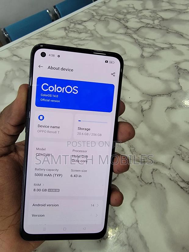 Oppo Reno 8T 256 GB Black - thumbnail 4