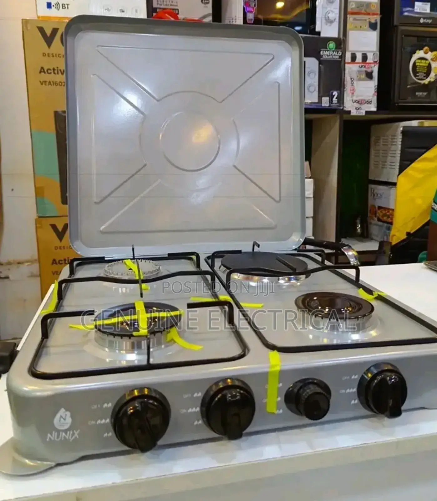 Full Gas Nunix 4 Burner Table Top Cooker