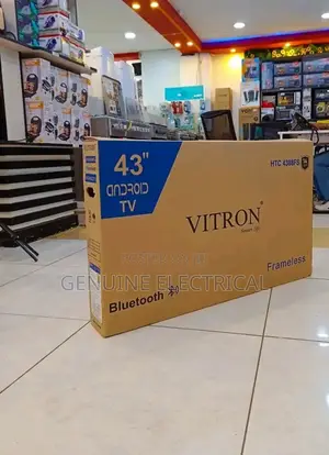 Vitron 43 Inches Android Framless Bt Connectivity 43