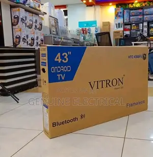 Vitron 43 Inches Android Framless Bt Connectivity 43