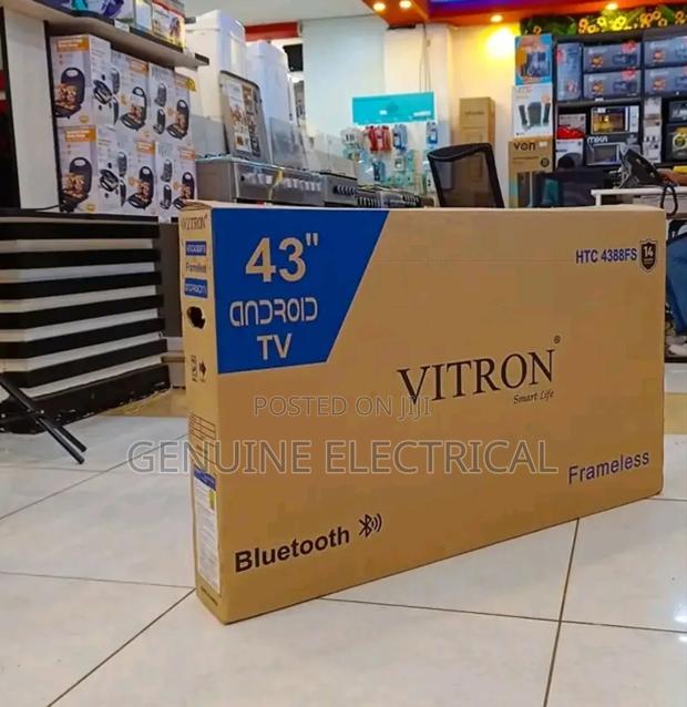 Vitron 43 Inches Android Framless Bt Connectivity 43 - thumbnail 2