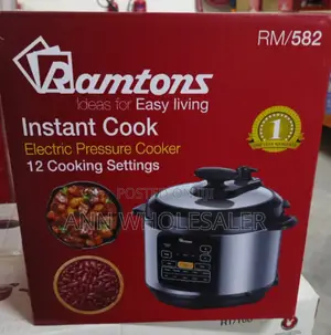 6 Litres Ramtons Electric Pressure Cooker