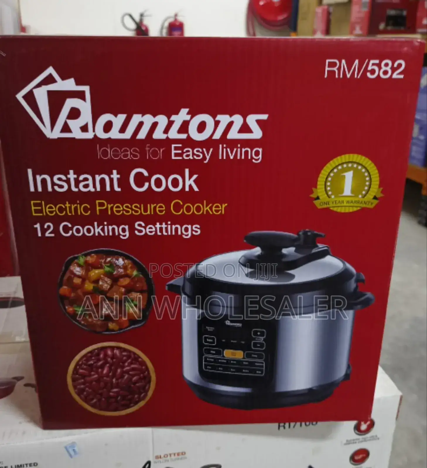 6 L Ramtons Pressure Cooker PS/87