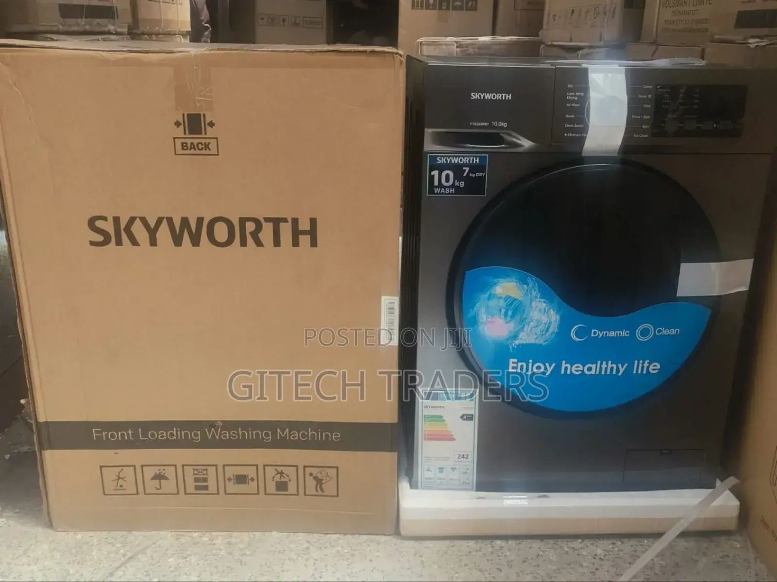 Skyworth Washing Machines Front Load T
 8kg