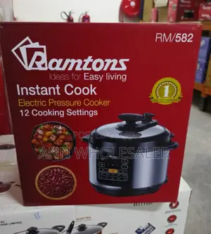 Instant Cooking Ramtons Pressure Cooker C/8