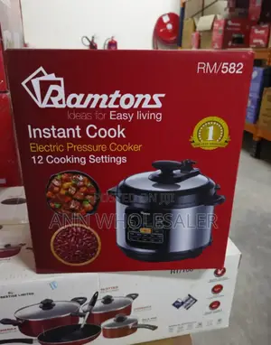 Electric Pressure Cooker 6 Litres Ramtoms RM/8