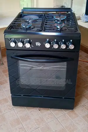 BJS Standing Cooker 60x60 3-Gas+1 Hot Plate With Turbo-Fan