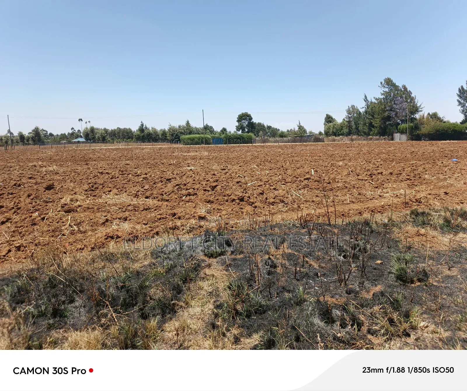 1/2 Acre Kiplombe Touching Tarmac