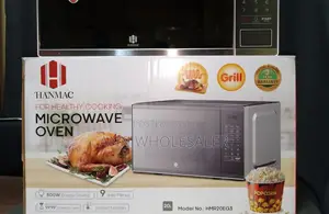 Silver Hanmac 20ltrs Digital Plus Grill Microwave Oven H10