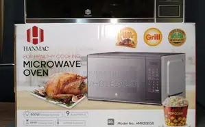 Silver Hanmac 20litres Digital Plus Grill Microwave Oven H10