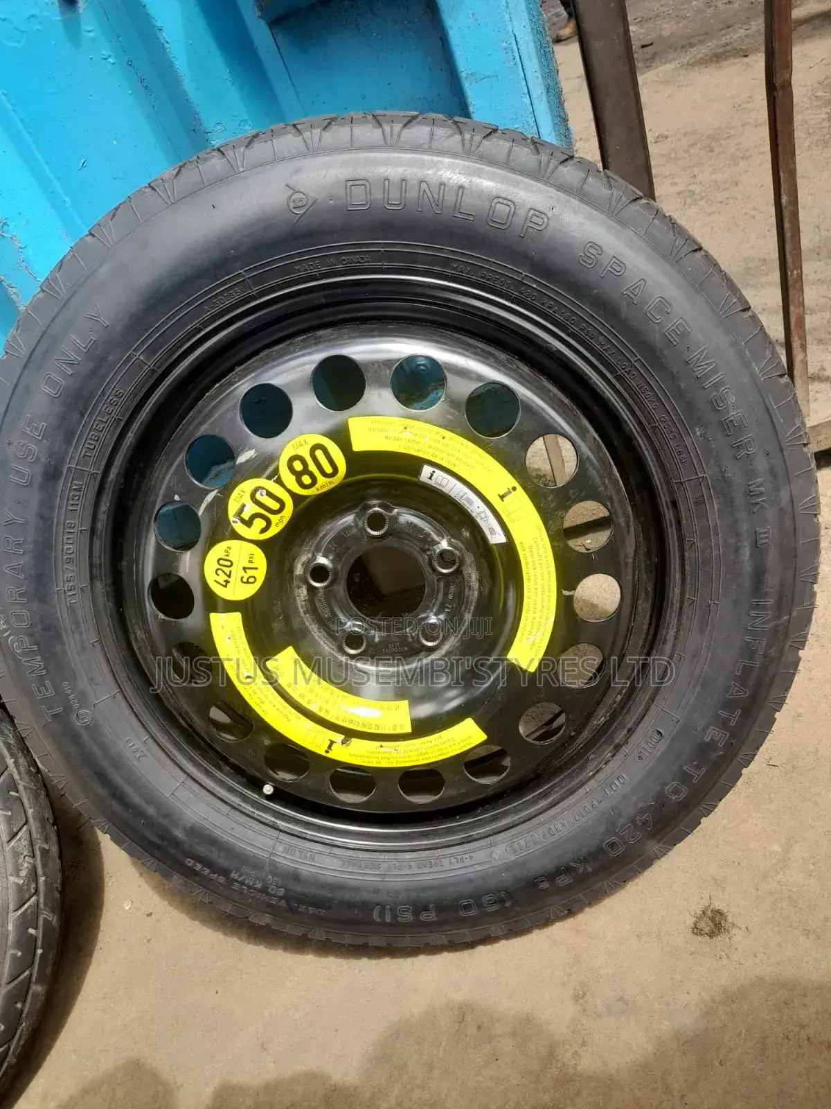 Marcedes Benz ML Spare Tyres Size 18