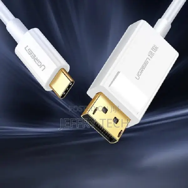 Ugreen USB-C Male to Displayport Male Cable 1.5 Meters - MM1