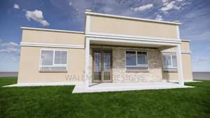 Bungalow,Floor Plan, 3d Rendering and Architectural Design.