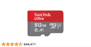 Brand New Memory Card 512 Gb for Mobile
