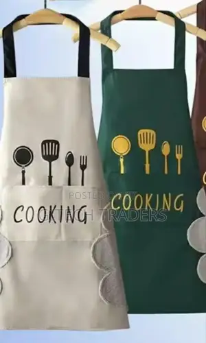 HAND-WIPING Kitchen Cooking Apron//Oil-Proof*