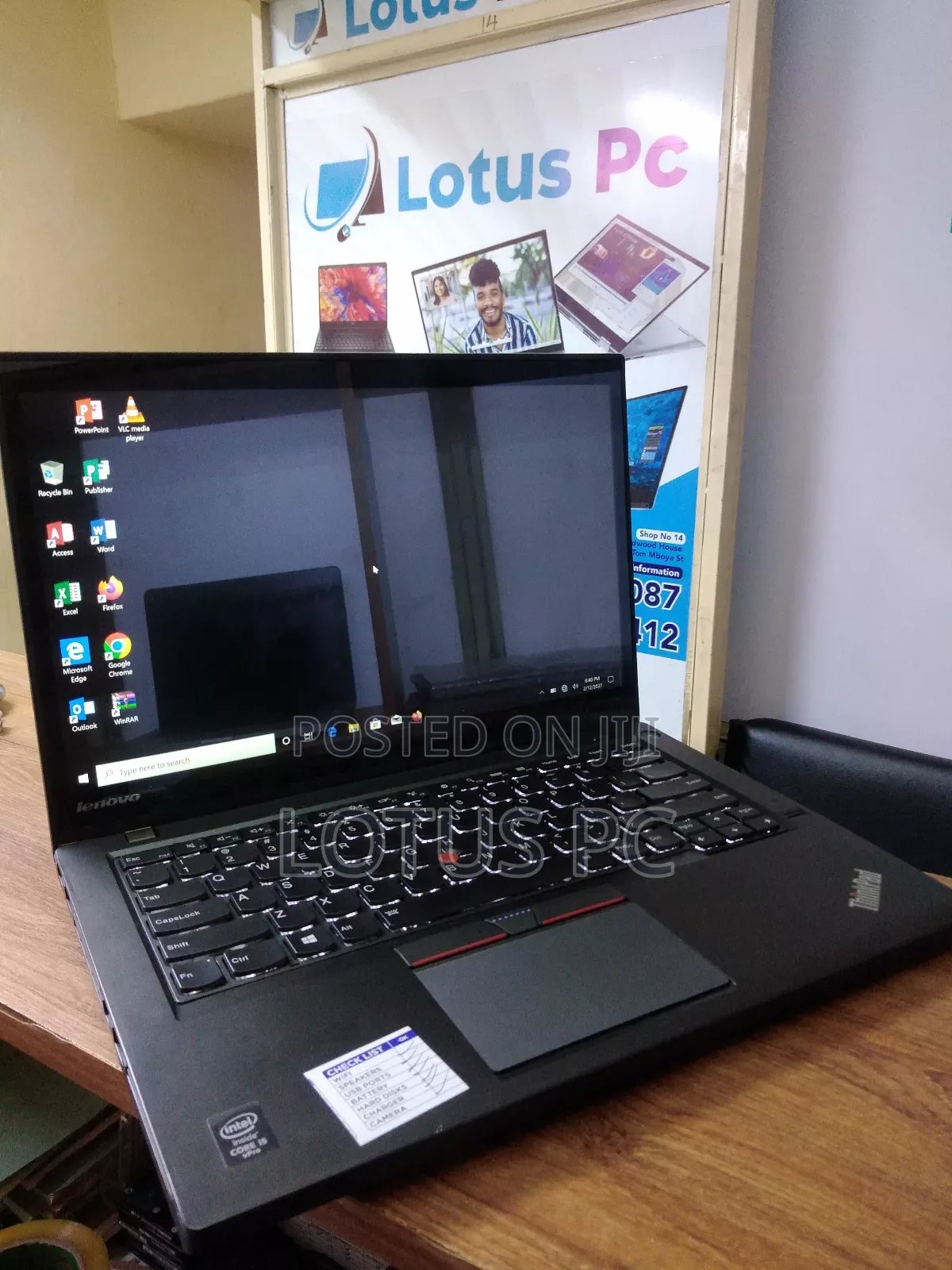Laptop Lenovo ThinkPad T450 8GB Intel Core I5 SSD 256GB