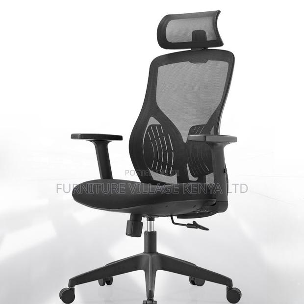 Office Seats; High-Back Orthopedic Executive Chair - thumbnail 3