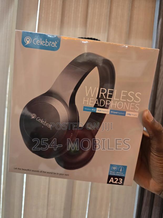 Celebrat A23 Wireless Bluetooth Headphone - thumbnail 3