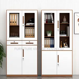 Office Cabinets; Two Door Metallic Steel Storage Cabinet