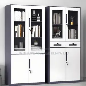 Office Cabinets; Two Door Metallic Steel Storage Cabinet