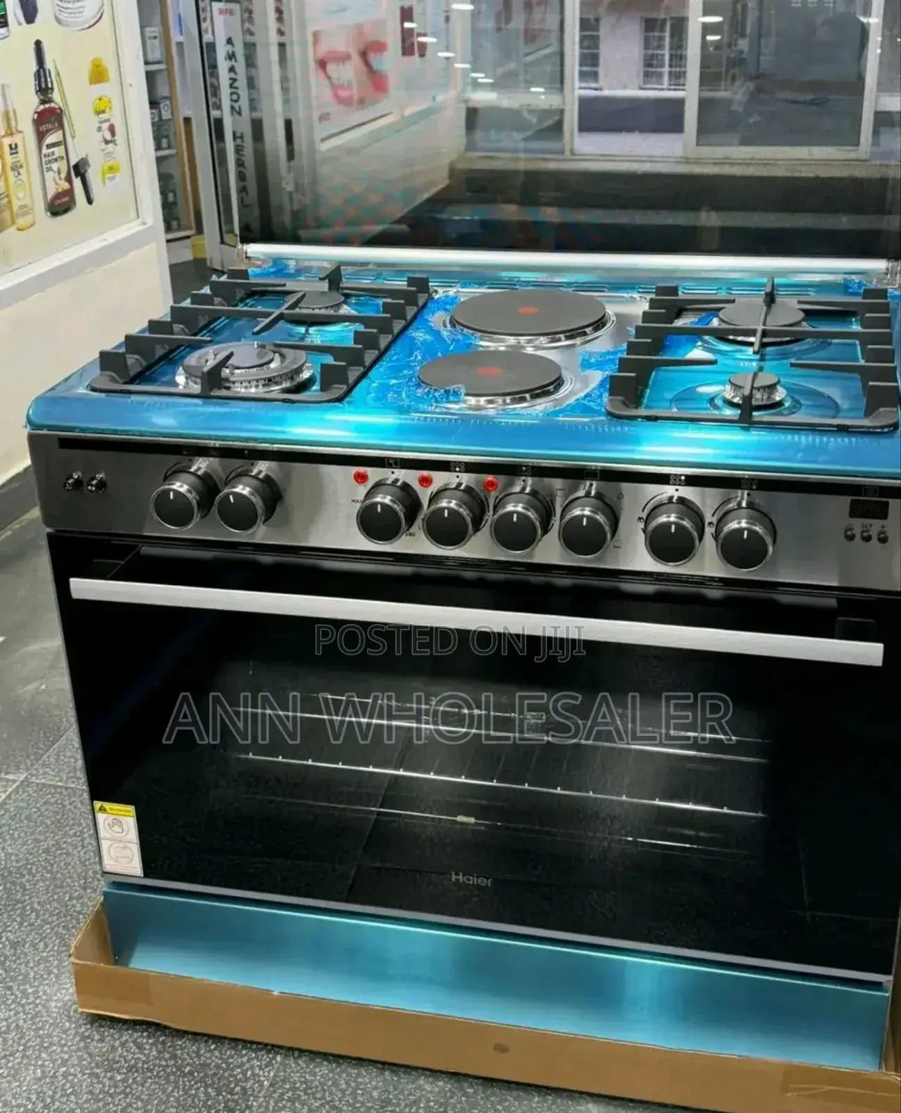 Haier Cooker 4G + 2E 60*90 HCR6042DES